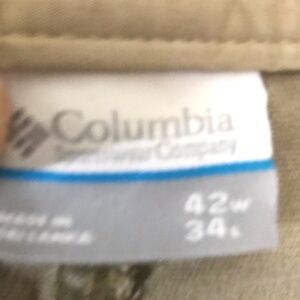 Vintage Columbia pocketed baggy cargo pants